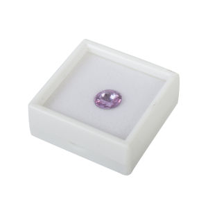 Jewelry Storage Box Ring Gem Loose Stone Box Gem Box Plastic Transparent Glass Colored Gems Box Diamond Display Sample
