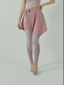 Booty Cover Rok Penutup Pinggul Rok Olahraga Wanita Rok Tali Booty Cover Rok Penutup Pinggul Pantat Senam Zumba Yoga Aerobik
