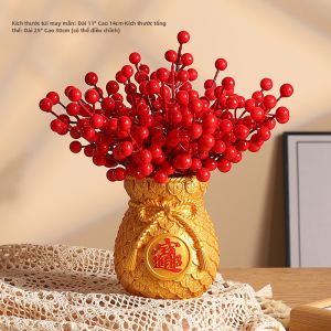 KAQIAO | Trang Trí Hoa Tai Lúa Mạ Vàng