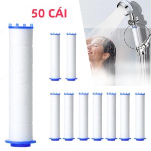 50/10 Chiếc Bộ Lọc Đầu Vòi Sen Vệ Sinh Thay Thế Loại Bỏ Clo Fluoride Nước Cứng Canxit - Phụ Kiện Vòi Sen Cầm Tay