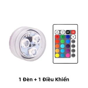 Điều Khiển Từ Xa RGB Đèn LED Dưới Nước 3 Chế Độ Có Pin Cho Bể Cá Hồ Bơi Tiệc Cưới Chiếu Sáng Ban Đêm