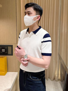 Áo Thun Polo Nam Dáng Ôm Tay Ngắn Cổ Bẻ Thời Trang Mùa Hè Mới Cao Cấp Màu Khối Quần Áo Nam YOMOBROTHER