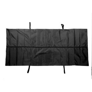 Emergency Cadaver Body Bag Dead Body Bags Reinforced Handle Anti Leakage Oxford Cloth Double Use Black for Funeral