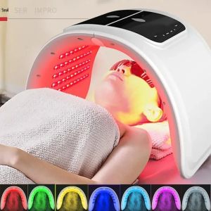 2025 Professional 7 สี PDT LED หน้ากากใบหน้า Red Light Therapy ฟื้นฟูผิวอุปกรณ์ Face Lift ต่อต้านริ้วรอยความงามเครื่อง