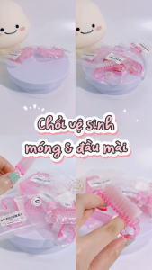 Bàn chải vệ sinh nail (Cây) dụng cụ làm móng học nail