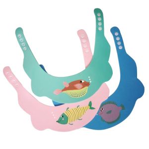 Cartoon Animal Baby Shower Cap Adjustable Hair Wash Hat Shampoo Shield for Newborn Infant Ear Protection Kids Shampoo Bath Head Cover Ear Protection