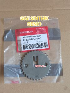 GIGI SINTRIK SENTRIK TIMING HONDA GENIO BEAT NEW 2020 KOJ