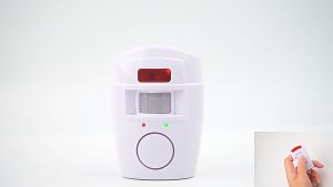 [7 Days Money Back Guarantee]106dB Wireless PIR Motion Detector Anti-theft Infrared Electronic Dog Alarm Portable Durable Waterproof Creative Convenient for Office Yard Store[Receive within 3 Days]