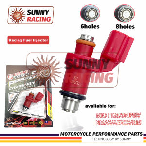 RACING FUEL INJECTOR FOR MIO I 125/SNIPER/NMAX/AEROX/R15 RACING RED FUEL INJECTOR