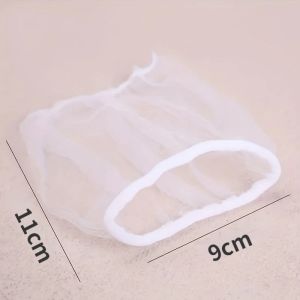 100Pcs/pack Disposable Kitchen Sink Strainer Mesh Bags Collect Food Waste Leftovers Debris Easy Cleaning Kitchen Accessories