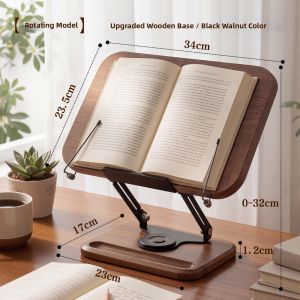 MINGZHUO | Rotating Elevating Multi-functional Book Stand