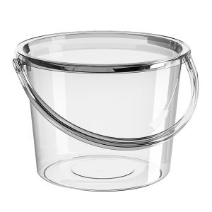 Thùng Đựng Nước Bằng Nhựa Dày Có Thể Cầm Tay Dùng Để Giặt Đồ Thùng Tắm Tròn Trong Suốt Có Nắp Có Thể Ngồi Dụng Cụ Vệ Sinh Gia Đình