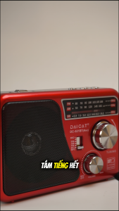 Đài Radio WAXIBA 521URT Bắt Sóng Khỏe Nghe Nhạc MP3 Đầy Đủ Tính Năng Kết nối Bluetooth Ghi âm