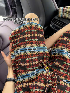 Quần Short Dệt Kim Họa Tiết Thêu Phong Cách Dân Tộc Mùa Hè Mỏng Rộng Rãi Thoải Mái Cho Nam Quần Dài Năm Điểm Thể Thao Kiểu Mỹ