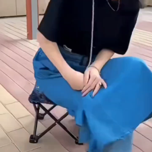 แบบพกพาเก้าอี้พับกลางแจ้งตกปลาศิลปะการตั้งแคมป์เก้าอี้ปิกนิก ที่เรียงแถวของรถไฟไม่มี ที่นั่ง