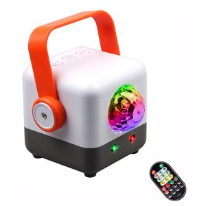 2IN1 Rechargeable Magic Ball RGB LED DJ Light Party Disco Laser Projector 60 Patterns Remote Home Dance KTV Shop Birthday Stage Lighting Effect Lamp R16