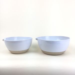 ชามผสมอาหารขนาดใหญ่ ชามสลัดใหญ่ ชามผสมเซรามิคเข้าไมโครเวฟได้