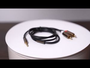 【COD + local seller】Premium 3.5mm 3.5 Jack to 2 RCA AUX Stereo Audio Cable 1/8 inch Male to 2RCA Male 24K gold-plated connectors