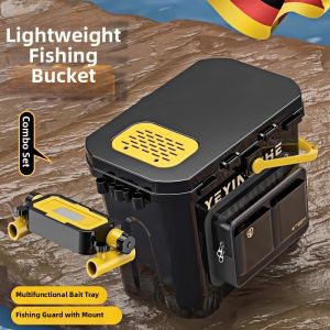 WEVOLA | Portable Lightweight Multifunctional Fishing Tackle Box Single Layer