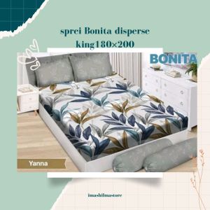ihs sprei seprai bonita king size 180×200 motif trendy anti luntur