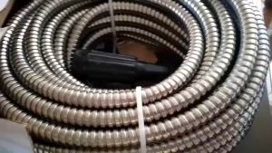 25/50/75/100FT New Mighty Telescopic Hose Strongest Stainless Steel Garden Outdoor Hose for Watering and Car Washing