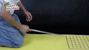 ชั้นตะแกรง 5ชั้น 10แถว กว้างxสูงxลึก 30ซม. ไม่ปิดหลัง