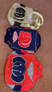 Arkan Baby - Tas Perlengkapan Bayi Multifungsi Medium Size Karakter Gajah Ukuran 31 x 13 x 28 CM
