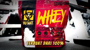 MUTANT Whey Protein 5 lbs (2.27 kg) - Suplemen Gym Whey Isolate & Concentrate