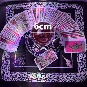 Clear Lens Globe Crystal Glass Ball Stand 40-80mm Lensball for Sphere Photography Decoration Home Room Decor Decorative Balls