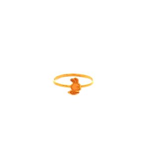 TIANSI 916 (22K) Gold Rabbit Ring 兔子戒指 R02-005 Cincin Emas