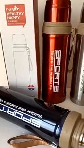 Termos Vacuum Cup Sport 750ML Tumbler Stainless Steel Tahan Panas dan Dingin