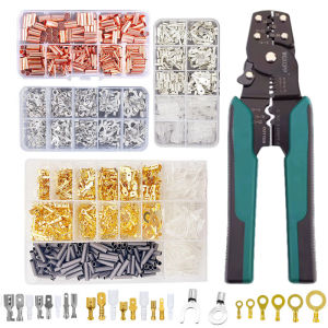 Boxed Crimp TerminalElectrical ConnectorU/O ShapedSplicing Termination 2.8/4.8/6.3mmWire ConnectorCable Termination Pliers