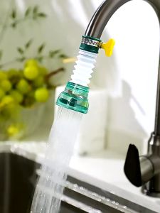 Faucet Filter Splash Proof 360°Rotatable Retractable Water Purifier Kitchenwater Purifier Universal Kitchen Filter