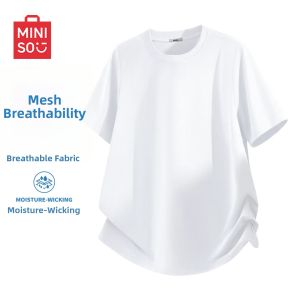 Miniso | Quick-Dry Ice Silk Polo Shirt White