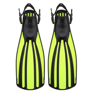 Adjustable Strap Deep Diving Fins Large Mid-Length