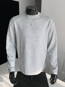 Áo Thun Dài Tay American CleanFit Dành Cho Nam Mùa Thu Áo Nỉ Vai Thường Ngày Áo Thun Cổ Tròn Áo Thun Thể Thao Áo Thun Thường Ngày