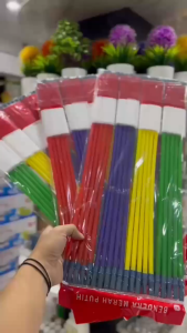 Bendera Pluit Plastik Gagang Merah Putih Tongkat