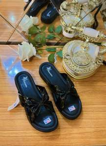 Sandal Wedges Wanita Shimer Pita Super Cantik Sandal Wanita Terbaru Kode SMU31