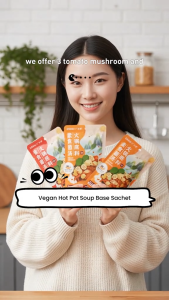 Vegetarian Hot Pot Soup Base | Vegan Friendly | No Animal Oil | No Five Pungent Vegetables