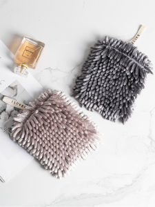 New Hanging Hand Towel Ball Thickened Kitchen Absorbent Non-shedding Bathroom Cloth Floor Cleaning Tool Household Essential