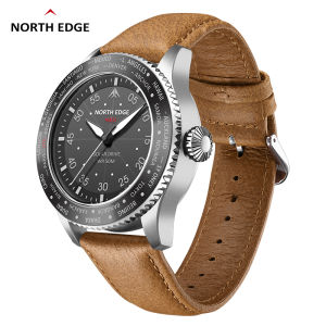 NORTH EDGE MACH Solar Power Quartz watch Men Waterproof 50M Mens Pilot Sports Wristwatches Luminous Enviormentally Clock