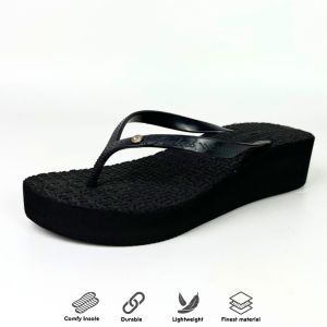 LOZTA Sandal 5cm Wanita Wedges Jepit Karet Empuk Firles 01 Series
