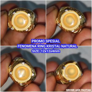 PROMO SPESIAL FENOMENA RING NATURAL KRISTAL