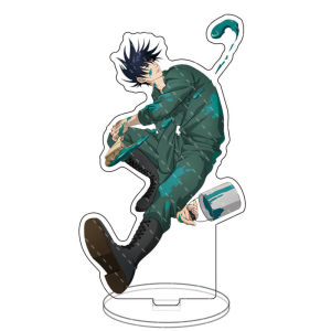 Bandai | Jujutsu Kaisen Anime Figure 2D Acrylic Desk Decor Character Fuuka Hikari Satō Kōru - Collectible Toy for Fans And Students