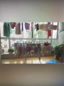 Giá phơi quần áo SAKIDO Dàn phơi quần áp gấp gọn siêu tiện dụng treo quần áo cho cả gia đình