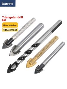 BAIRUITE | Alloy Triangle Drill Bit for Glass Wood Concrete Cement Wall Ceramic Tiles 6mm 8mm