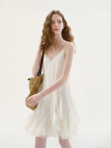 Fano | V-Neck Strap Mini Dress