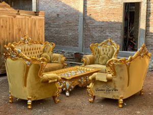 Sofa Mewah Ukir Kayu Jati. Set Sofa Formasi 3211. Sofa Mewah Desain Terbaru Jepara