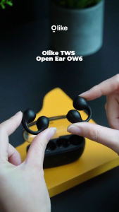 [NEW PRODUCT] OLIKE True Wireless Earphone OW6 Open Ear Earphone Bluetooth 5.4 Bass MAX 35 Jam Playtime Tahan Air IPX4 Water Resistant With LED Battery Display Screen
