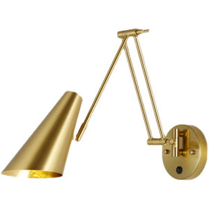 LED โคมไฟติดผนัง E27 ปรับแต่ง สีทอง และสีดำ กระดาษใหม่ สำหรับห้องนั่ง ห้องนอน ห้องครัว และห้องรับประทานอาหาร ครับ